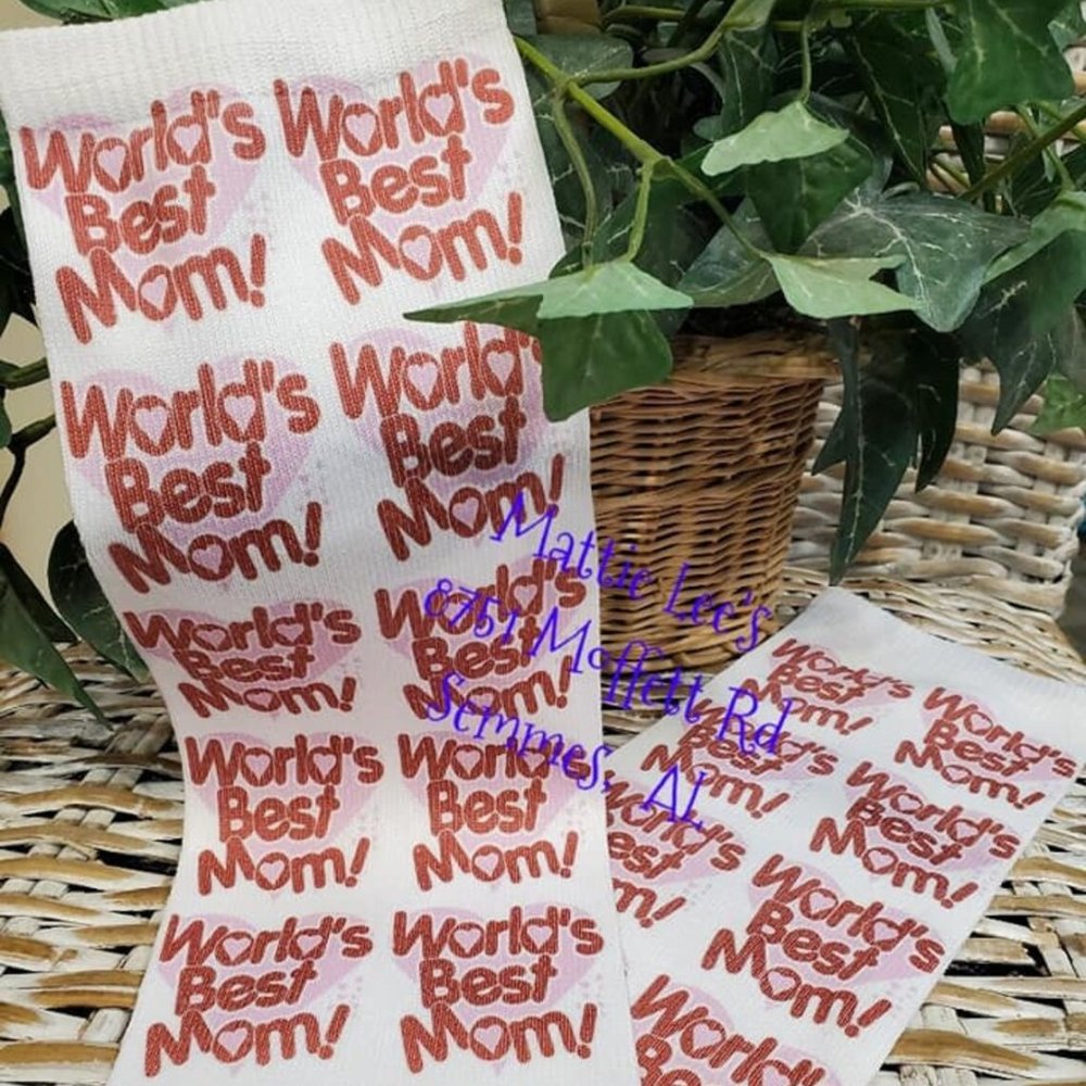 Adult Dress Ankle Socks World's Best Mom